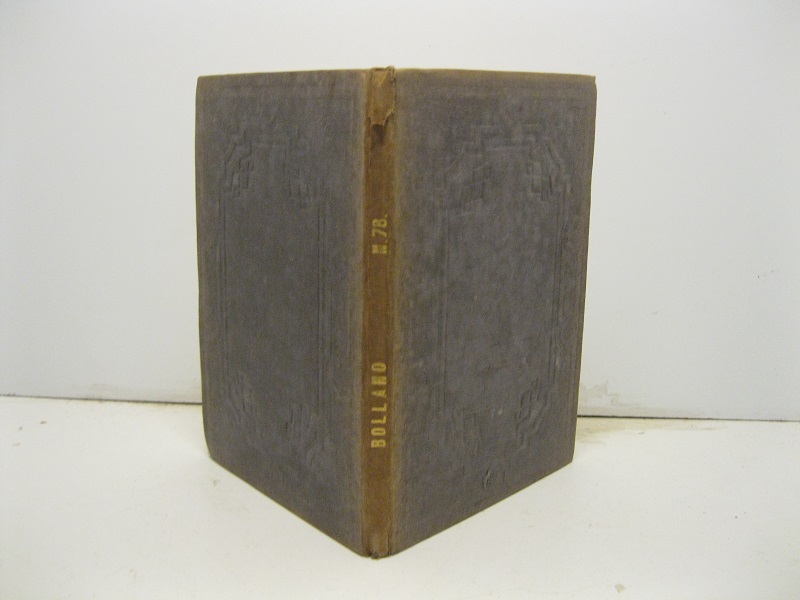 Bollano. Quadro d'unione della Gran Carta degli Stati sardi in terraferma divisa in fogli 91 alla scala di 1/50.000 pubblicata dal Corpo Reale di Stato Maggiore nell'anno 1852. N. 78